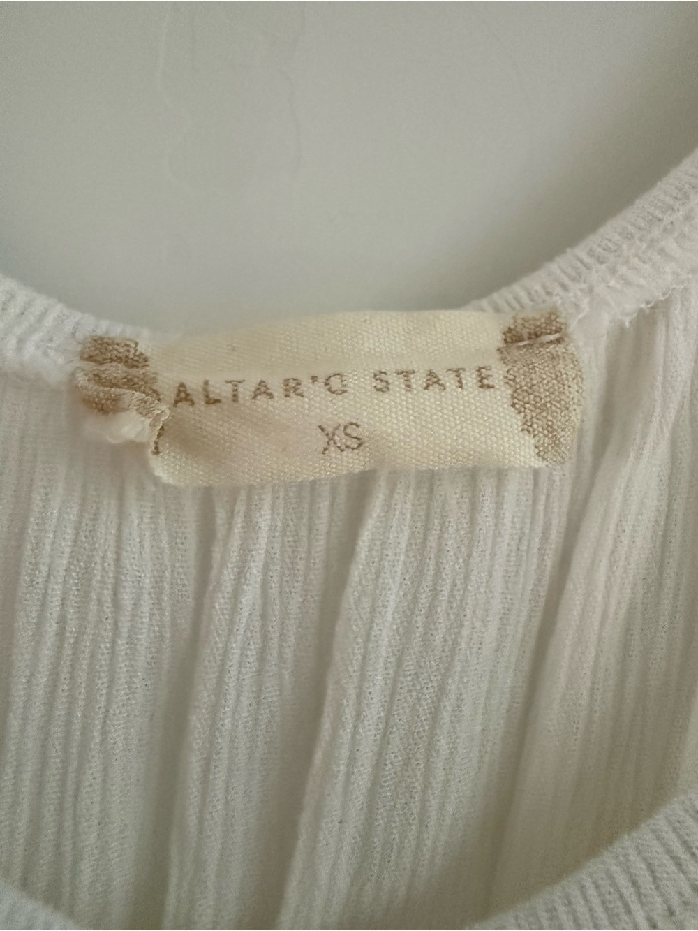 Altar'd State Textured Romper | Size XS - Picture 4 of 8